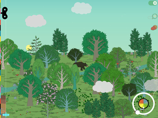 Forest in Summer (credit: Plants press kit by Tinybop)